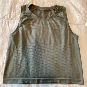 Lululemon Swiftly Breathe Crop Tank